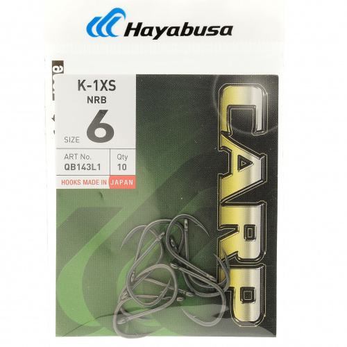 Крючки карповые HAYABUSA K-1XS Тефлон