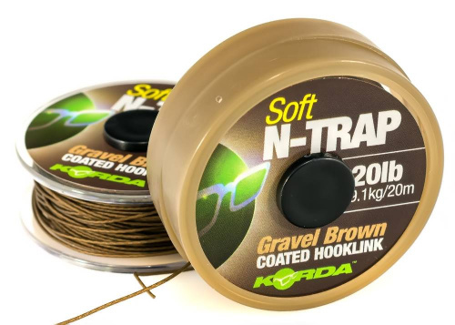 Поводковый материал в оплётке KORDA N-Trap SOFT фото 2