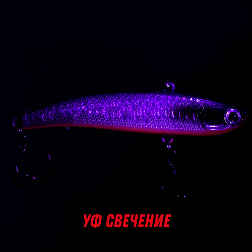 Виб ECOPRO Nemo Slim 80mm 17g 055-Shiny Shad фото 2