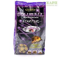 Пылящие бойлы Fun Fishing Soluball Start'Up MULBERRY/CHERRY | ШЕЛКОВИЦА и ВИШНЯ
