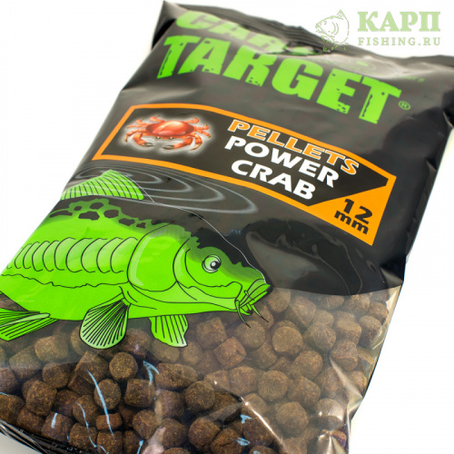 Пеллетс Fun Fishing Carp Target POWER CRAB | МОЩНЫЙ КРАБ 700gr