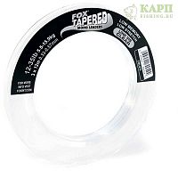 FOX TAPERED LEADER Clear 12-35LB - Конусный моно лидер прозрачный