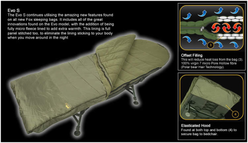 Спальный мешок - Fox Sleeping Bag Evo S фото 5 Спальный мешок - Fox Sleeping Bag Evo S фото 5