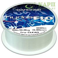 GARDNER HYDRO-FLO 6lb 0,23mm 300m - Прозрачный