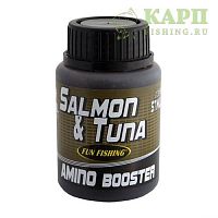 Дип Fun Fishing Booster SALMON & TUNA | ЛОСОСЬ и ТУНЕЦ 190ml