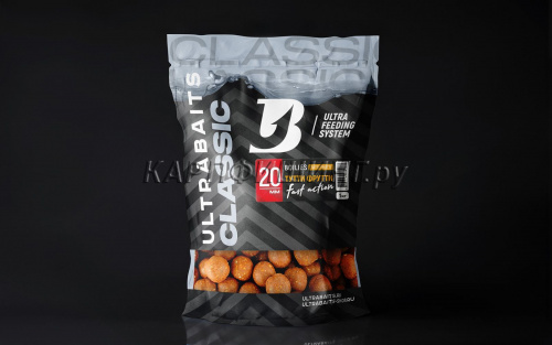 Бойлы прикормочные UltraBaits CLASSIC ТУТТИ ФРУТТИ 1kg