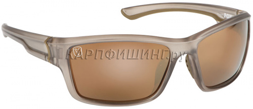 Солнцезащитные очки FOX Avius Wraps Trans Khaki Frame/Brown Mirror Lens