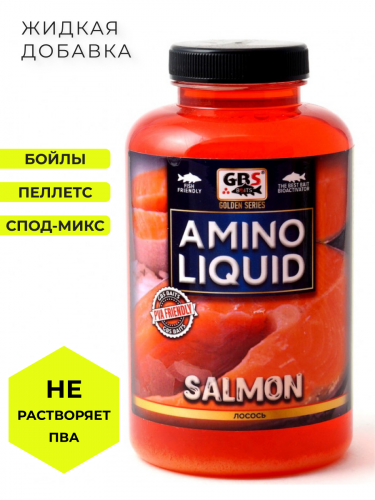 Жидкая добавка GBS Amino Liquid Salmon (Лосось) 500мл фото 2