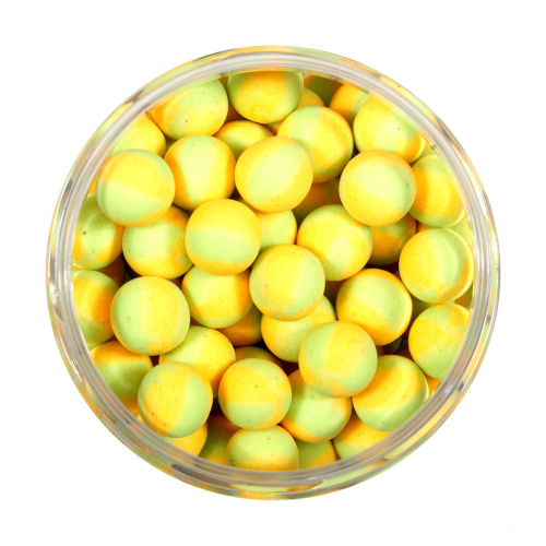 Плавающие бойлы GBS Baits Pop-up Peas (Горох желтый/зеленый) фото 3
