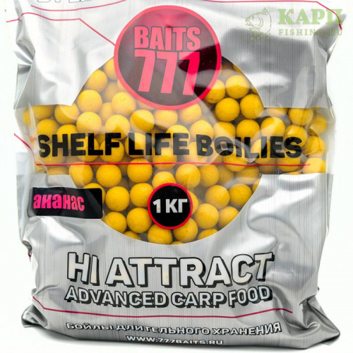 Бойлы 777 Лихоносовы АНАНАС 1Kg