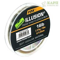 Fox EDGES™ Illusion® Soft - Trans Khaki 16lb/0.35mm - Флюорокарбон