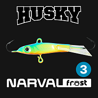 Балансир Narval Frost Husky-3 6g #006-Blue Back Chartreuse
