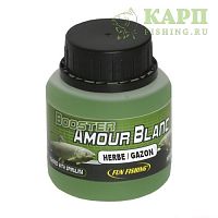 Дип Fun Fishing Amour blanc Booster GAZON | АМУР Газон 100ml