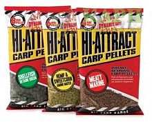 Пеллетс Dynamite Baits Hi-Attract Pellets HEMP & SWEETCORN | КОНОПЛЯ и КУКУРУЗА 900g