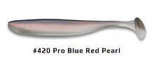 Приманка силиконовая KEITECH Easy Shiner 4" #420 (Pro Blue Red Pearl)