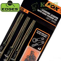 Набор лидкоров  FOX EDGES™ Leadcore Leaders Light Camo