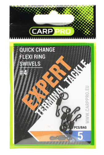 Быстросъемные вертлюжки с колечком Carp Pro 