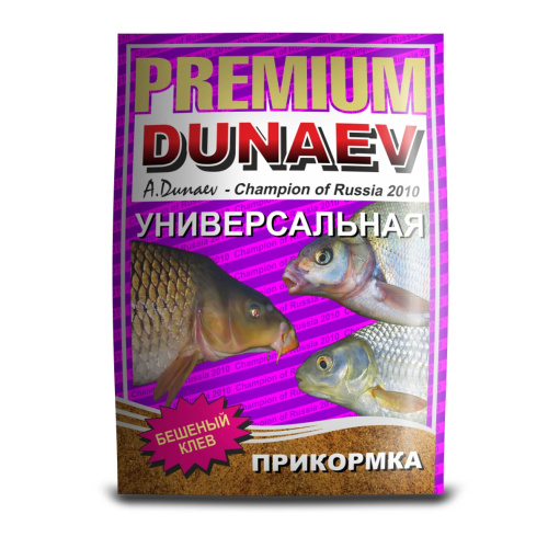 Прикормка Дунаев Premium Универсальная Конопля 1кг