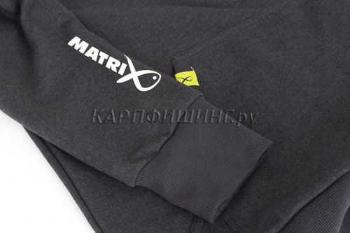 Толстовка Matrix Minimal Black Marl 1/4 Zip Sweater фото 3