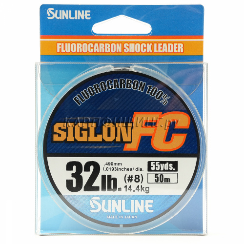 Флюорокарбон SUNLINE Siglon FC 2020 50m 32lb/0.49mm