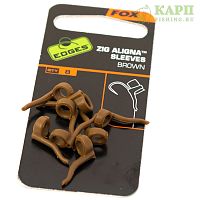 Держатель Пенки ЗИГ РИГ FOX Zig Aligna Sleeves Brown