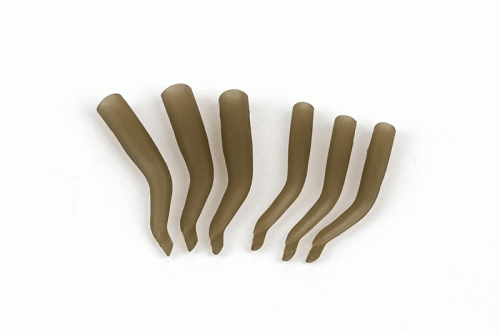 Силиконовый конус длинный FOX LONG Line Alignas Trans Khaki EDGES фото 2