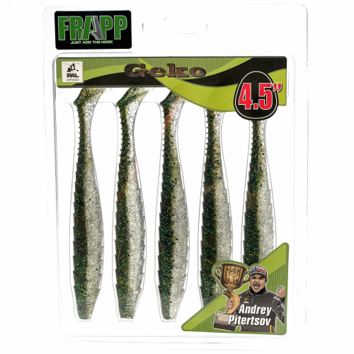 Приманка силиконовая Frapp Geko 4.5" #24