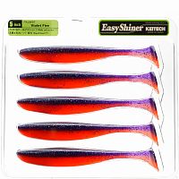 Приманка силиконовая KEITECH Easy Shiner 5" PAL#09 (Violet Fire)