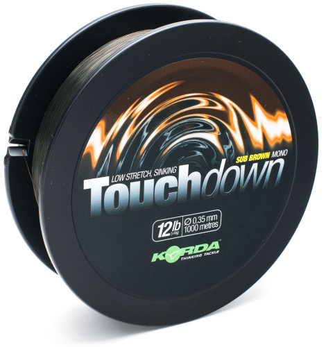 Леска карповая Korda TOUCHDOWN Brown 1000m. Леска карповая Korda TOUCHDOWN Brown 1000m.
