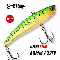 Виб ECOPRO Nemo Slim 80mm 22g 079 Holo Fire Tiгer