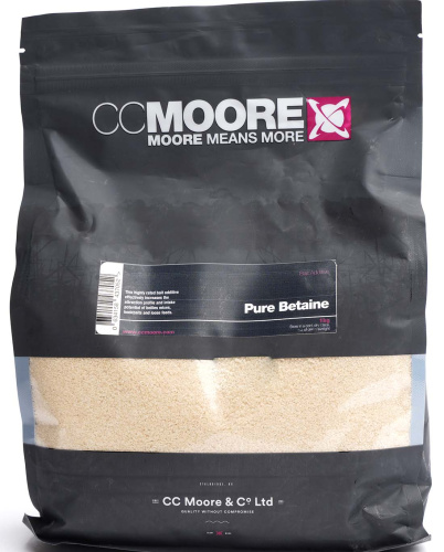 <strong>CCMoore Betaine 1кг</strong> - Чистый, бетаин ССМур. Этот производный продукт сахарной свеклы, имеет кристаллическую структуру и более, чем на 97% натуральный Бетаин CCMoore Pure Betaine 1kg