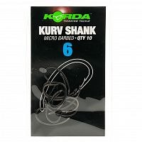 Крючки карповые KORDA KURV SHANK