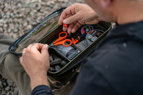Камуфляжная коробка для оснасток и сумка для снастей FOX Aquos Camo Rig Box & Tackle Bag фото 9