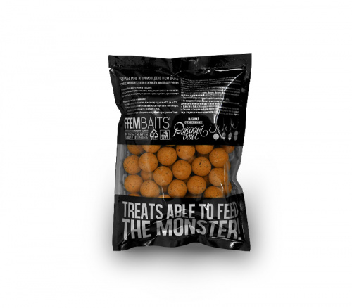 Бойлы насадочные FFEM High Attractive Boilies Super Honey (Мед) 400г фото 2