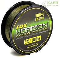 Fox Horizon Braid Mainline 30lb x 300m (0.26mm) - леска плетеная