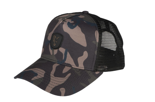 FOX Camo Trucker - классическая бейсболка камуфляжного цвета. Бейсболка FOX Camo Trucker
