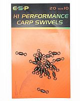 Вертлюжки ESP Hi Performance Carp Swivels №10