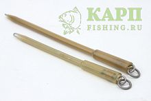 Avid Carp Bag Stems Long - Трубка для грузил инлайн с вертлюгом удлиненная