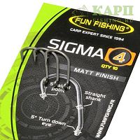 Крючки карповые FUN FISHING SIGMA Hooks