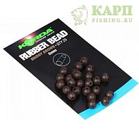 Бусина для лидкора KORDA Rubber Bead 5mm GRAVEL