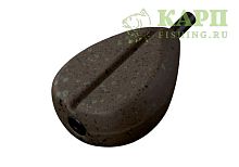 Грузило ин-лайн FOX Camotex FLAT PEAR In-Line