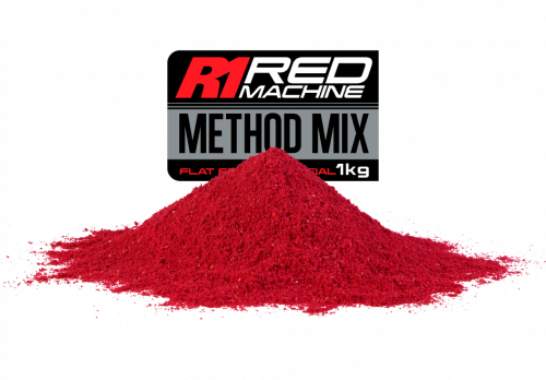 Прикормка флэт метод FFEM Method Mix Red Machine (Клубника и Слива) 1kg фото 4
