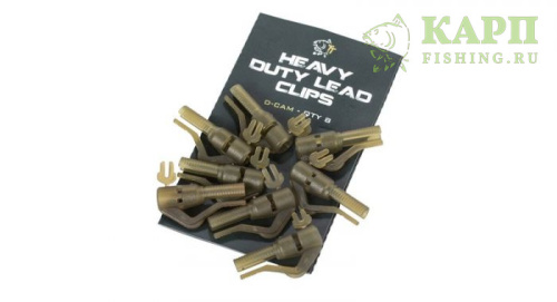 Безопасные клипсы усиленные NASH HEAVY DUTY LEAD CLIPS
