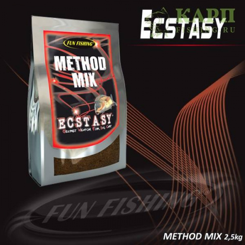 Fun Fishing Method Mix ECSTASY 2.5kg Fun Fishing Method Mix ECSTASY 2.5kg
