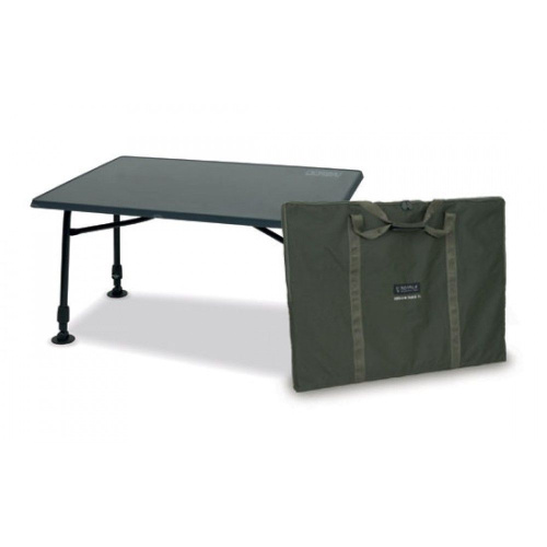 Стол FOX Royale Session Table XL - Прежде всего этот столик разработан для рыболовов, кто хотел стол гораздо больше по размеру, а также для тех, кто часто выезжает на длинные сессии. Выдвижные ножки: 45-60см.; плоский дизайн; защитное покрытие столешницы в комплекте; чехол для переноски с ручками фото 3 Стол FOX Royale Session Table XL фото 3