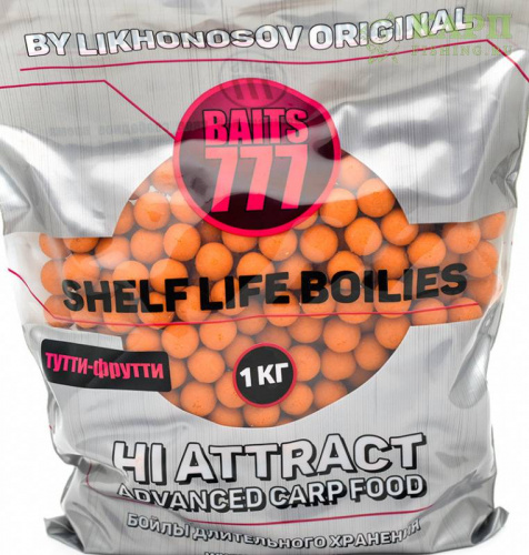 Бойлы 777 Лихоносовы ТУТТИ-ФРУТТИ 1Kg