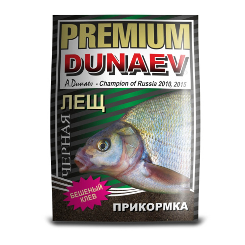 Прикормка Дунаев Premium Лещ Черная 1кг