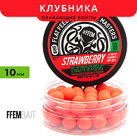 Плавающие бойлы FFEM Pop-Up Strawberry (клубника)