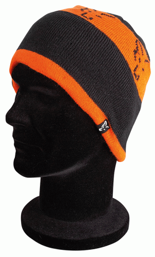 <strong>Шапка из линейки Black & Orange FOX Beanie</strong> - Черно оранжевая шапка с подкладкой из флиса. Шапка FOX Black & Orange Beanie