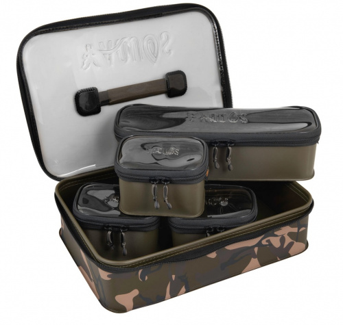 Набор водонепроницаемых сумок FOX Aquos Camo Accessory Bag System